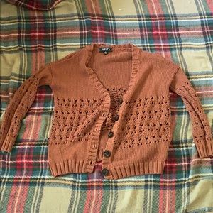 Crocheted cardigan